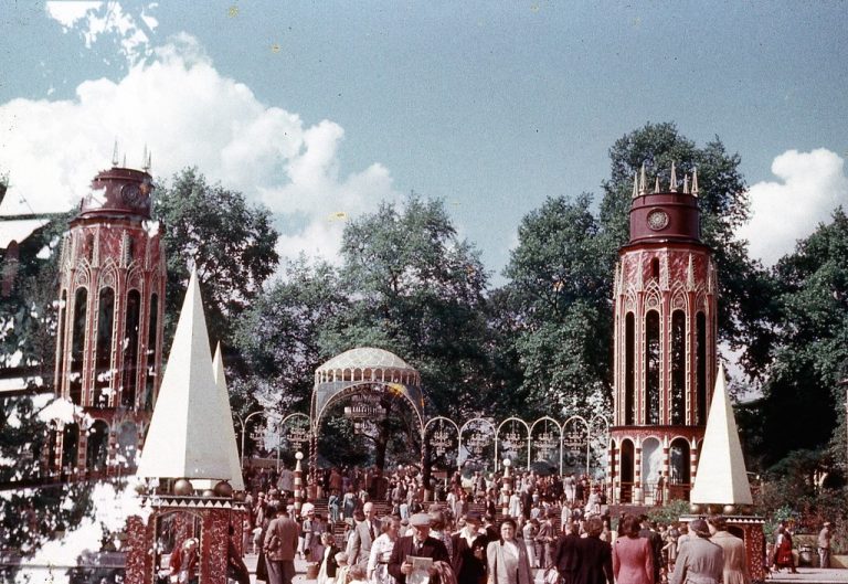 Festival of Britain 1951 at the South Bank & Battersea Pleasure Gardens